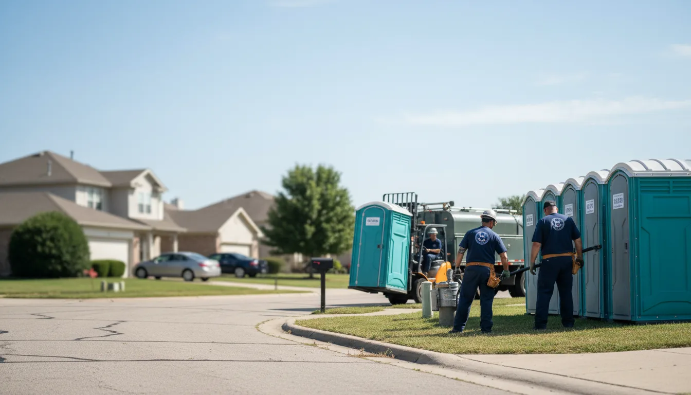 Porta Potty Rental in Dearing, KS near me